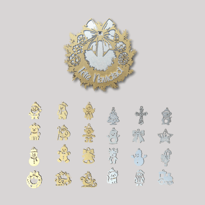 Paquete de figuras de MDF