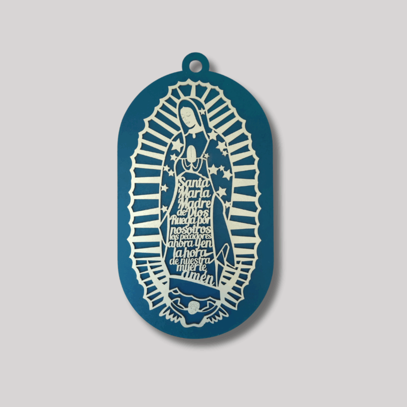 Figura de Virgen de Guadalupe